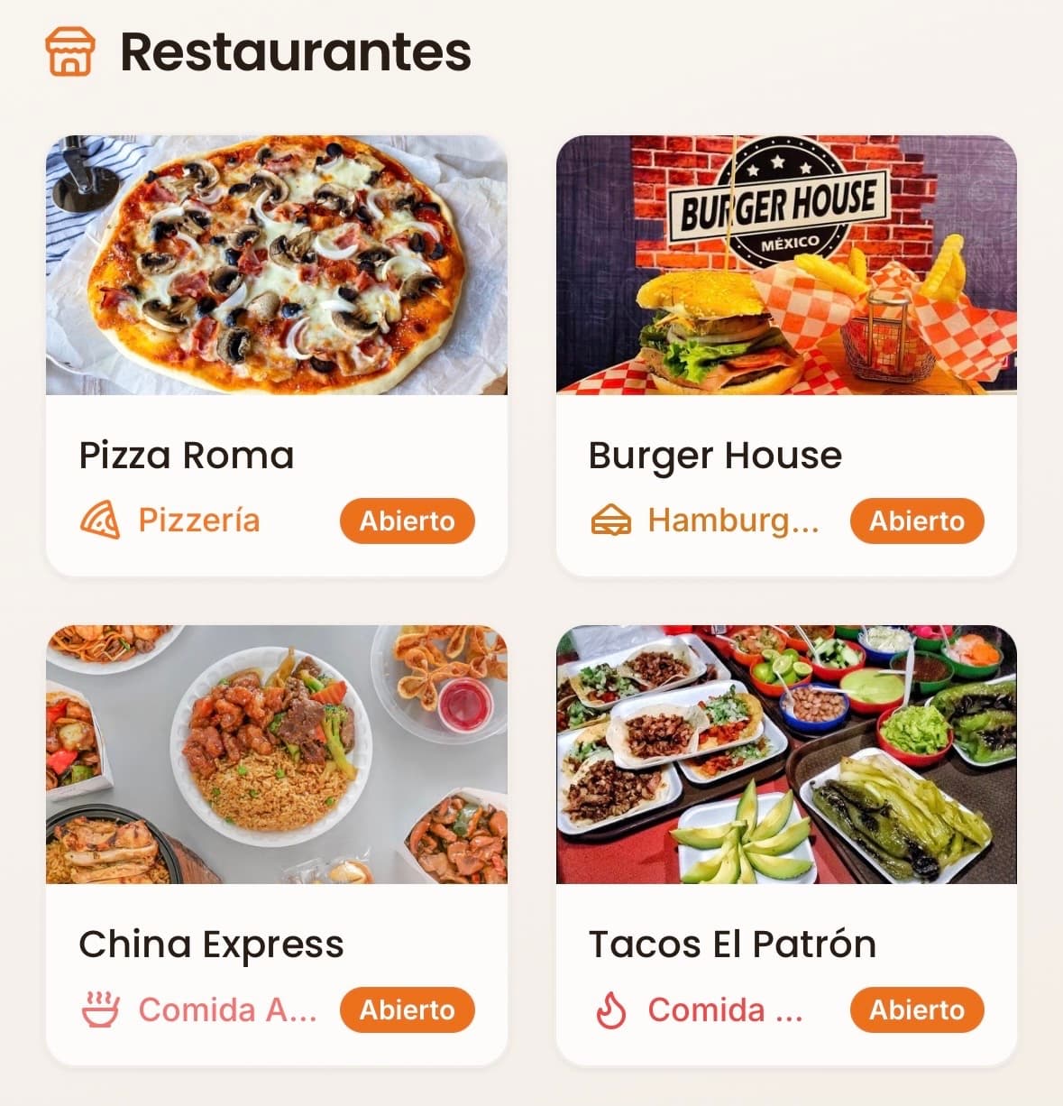 Elige tu restaurante en MrLonches